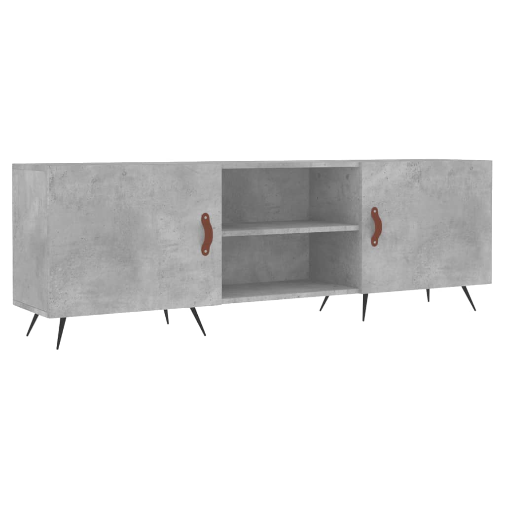 TV ormarić boja betona 150x30x50 cm od konstruiranog drva