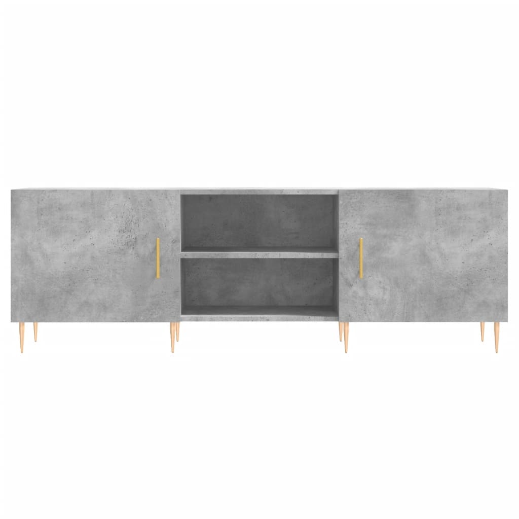 TV ormarić boja betona 150x30x50 cm od konstruiranog drva
