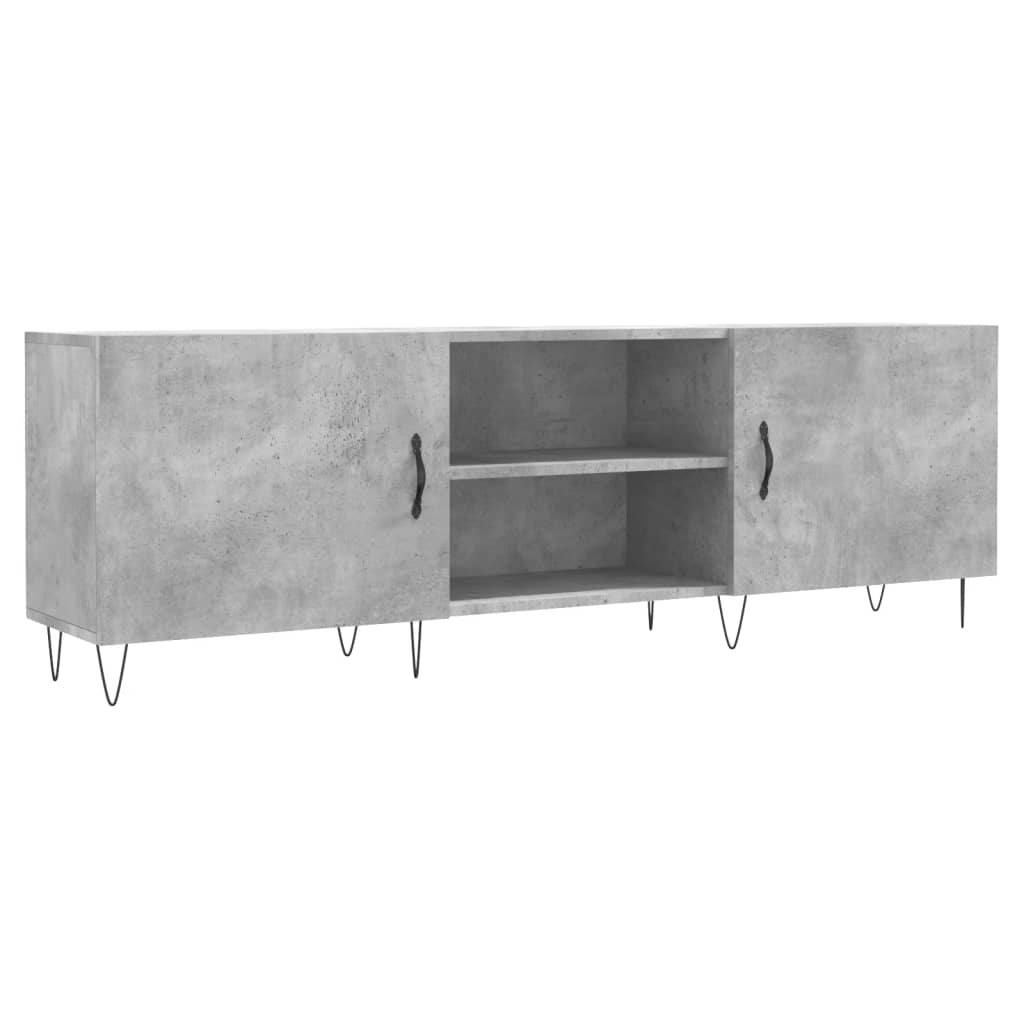 TV ormarić boja betona 150x30x50 cm od konstruiranog drva