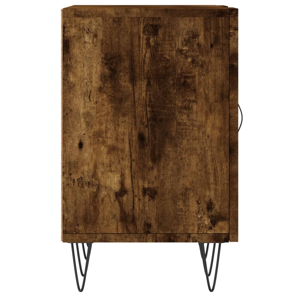 TV ormarić boja dimljenog hrasta 150x30x50 cm konstruirano drvo