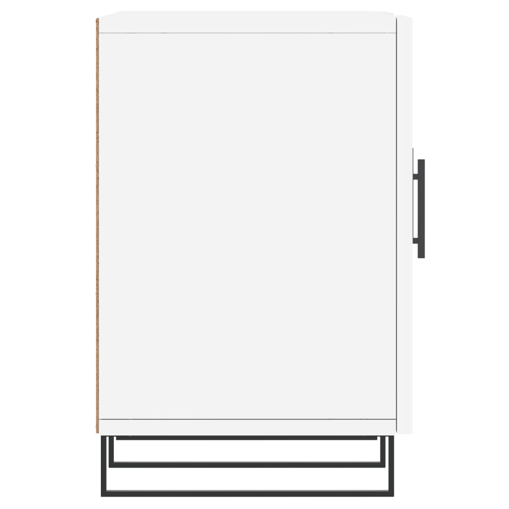 TV ormarić bijeli 150 x 30 x 50 cm od konstruiranog drva Bijela