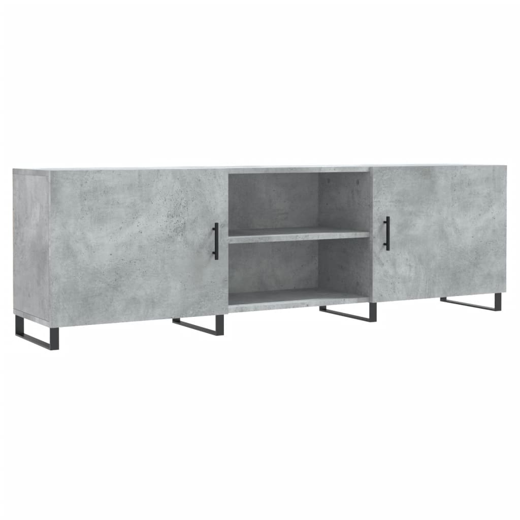 TV ormarić boja betona 150x30x50 cm od konstruiranog drva