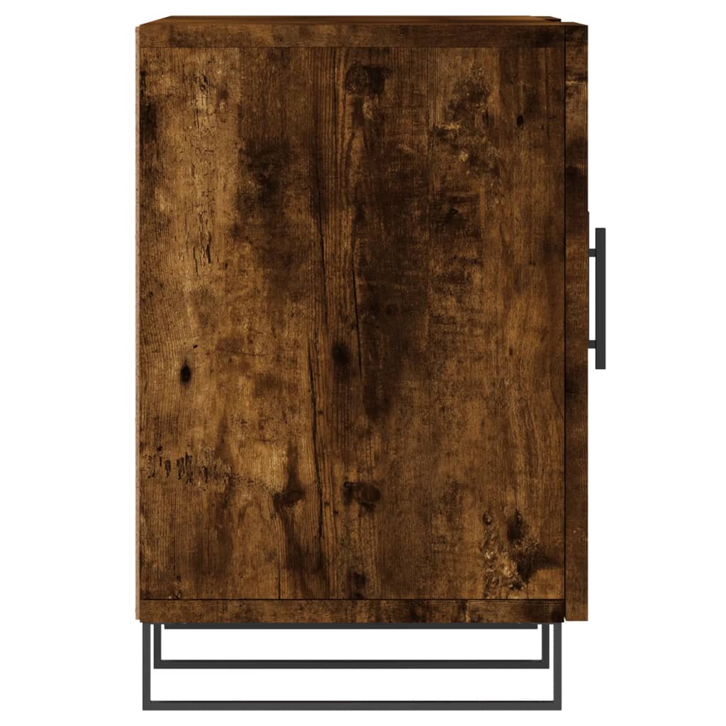 TV ormarić boja dimljenog hrasta 150x30x50 cm konstruirano drvo