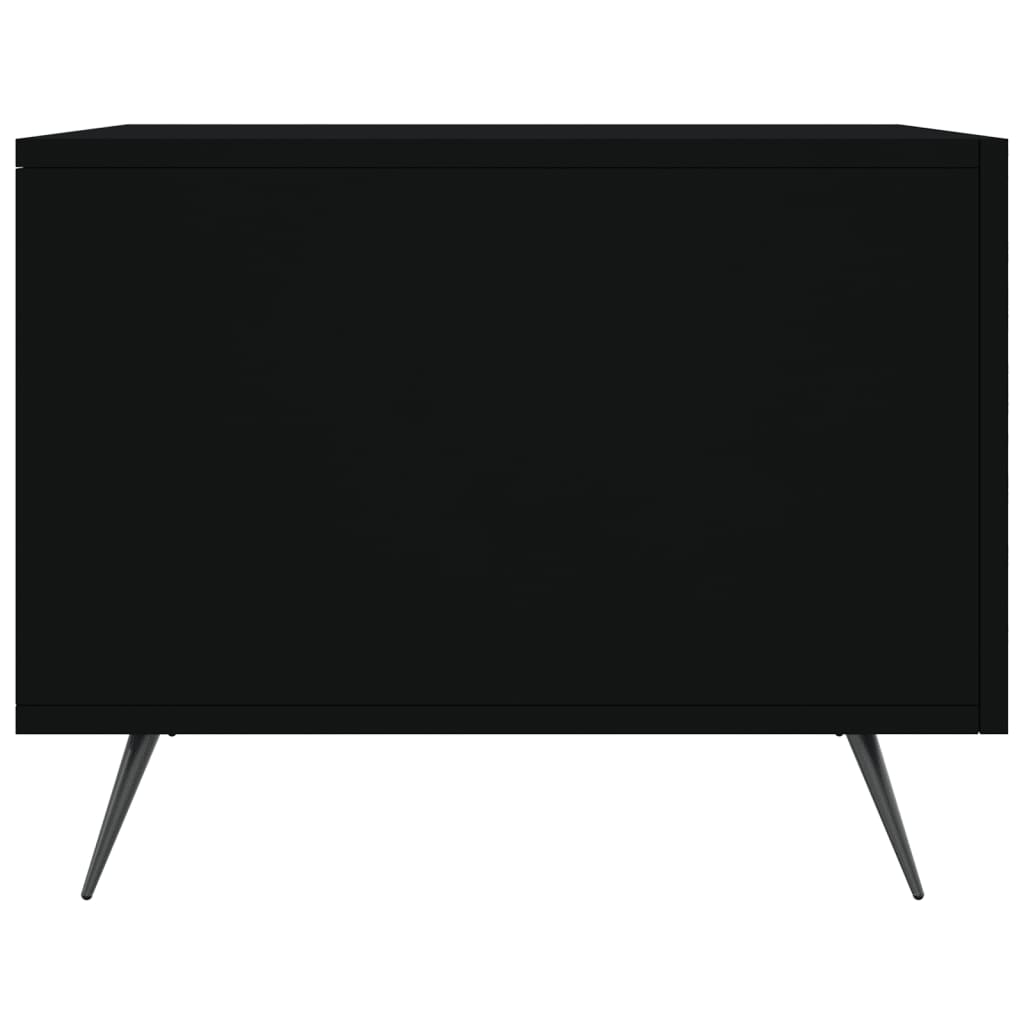 Stolići za kavu 2 kom crni 50x50x40 cm od konstruiranog drva