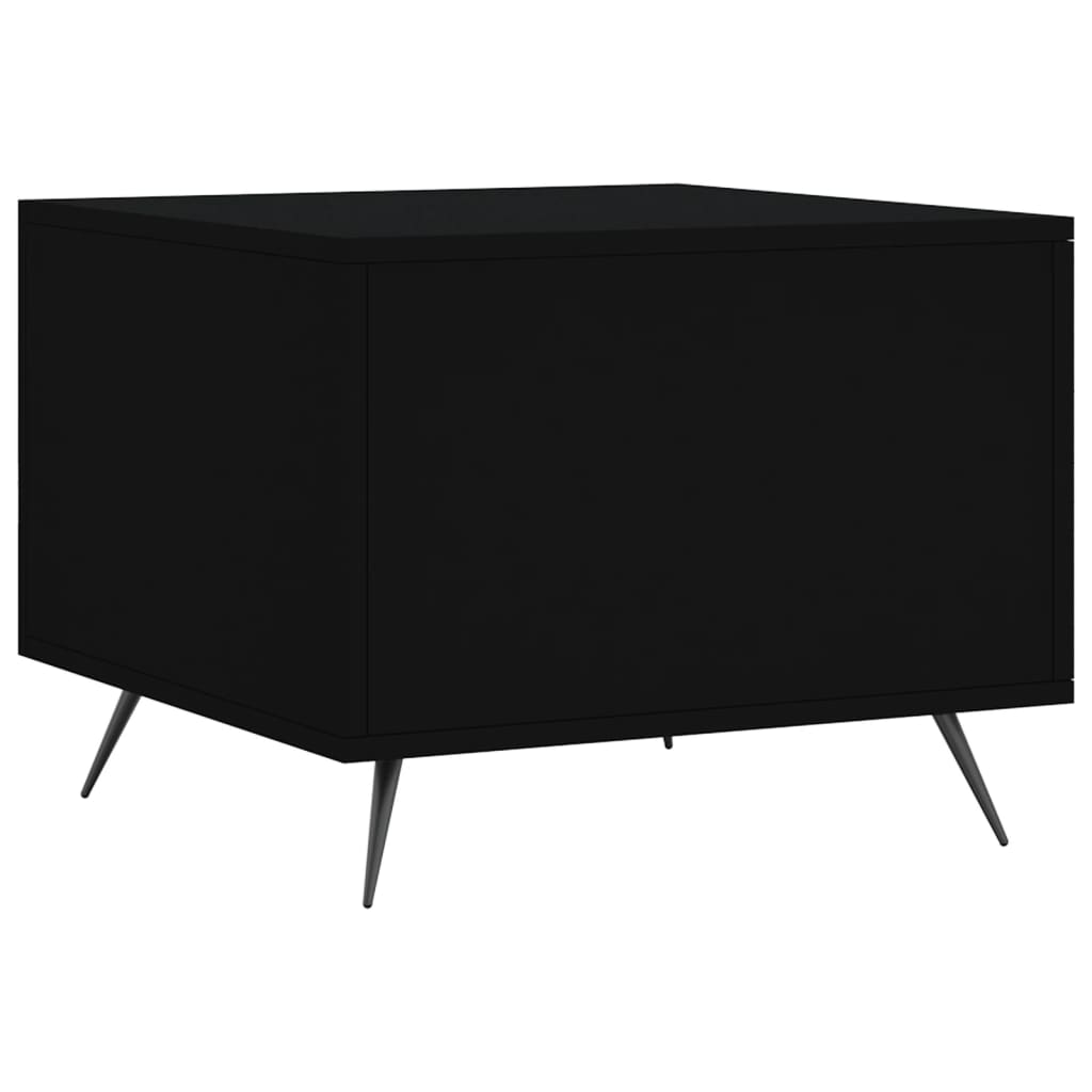 Stolići za kavu 2 kom crni 50x50x40 cm od konstruiranog drva