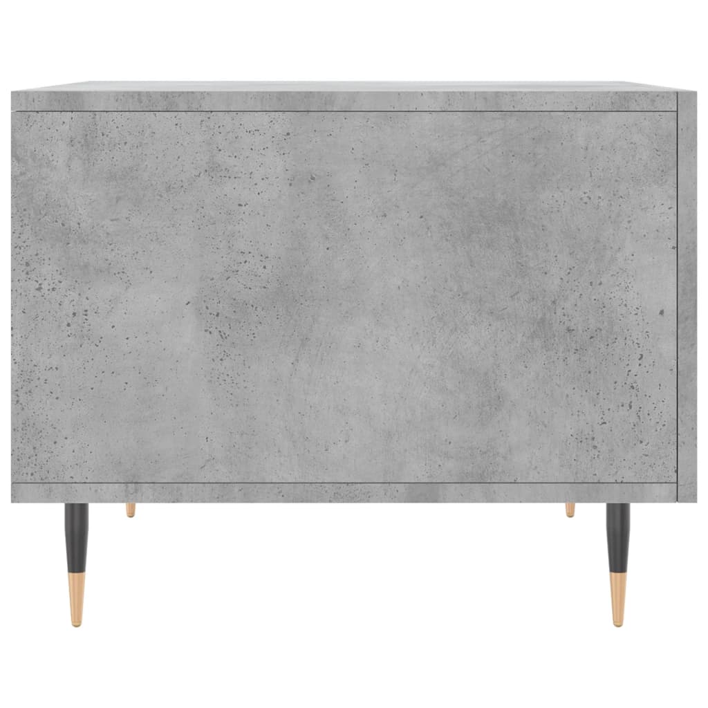 Stolići za kavu 2 kom Siva betona 50x50x40 cm konstruirano drvo
