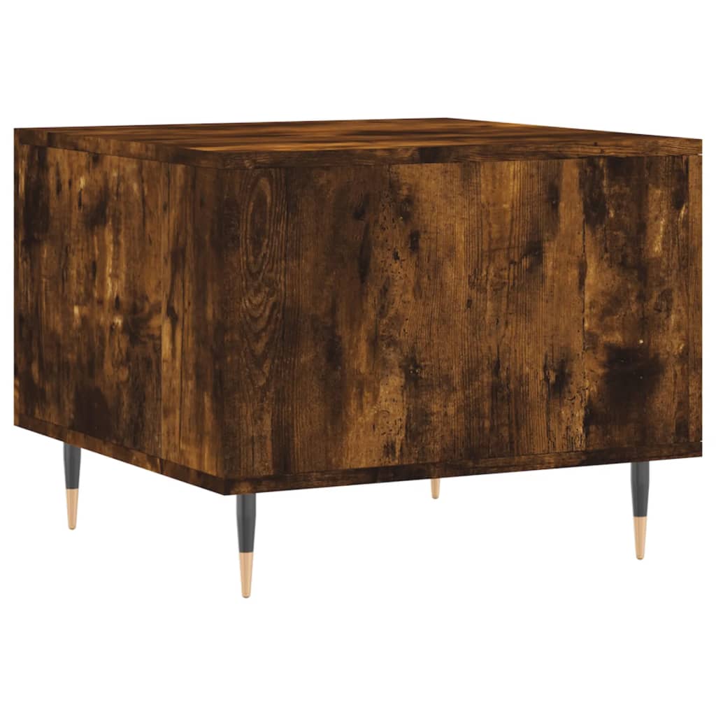 Stolići za kavu 2 kom boja hrasta 50x50x40 cm konstruirano drvo