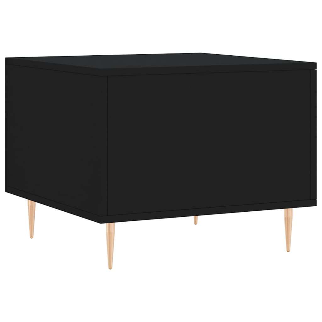 Stolići za kavu 2 kom crni 50x50x40 cm od konstruiranog drva