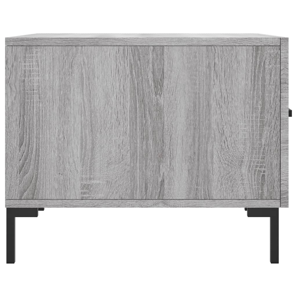 Stolići za kavu 2 kom boja hrast 50x50x40 cm konstruirano drvo
