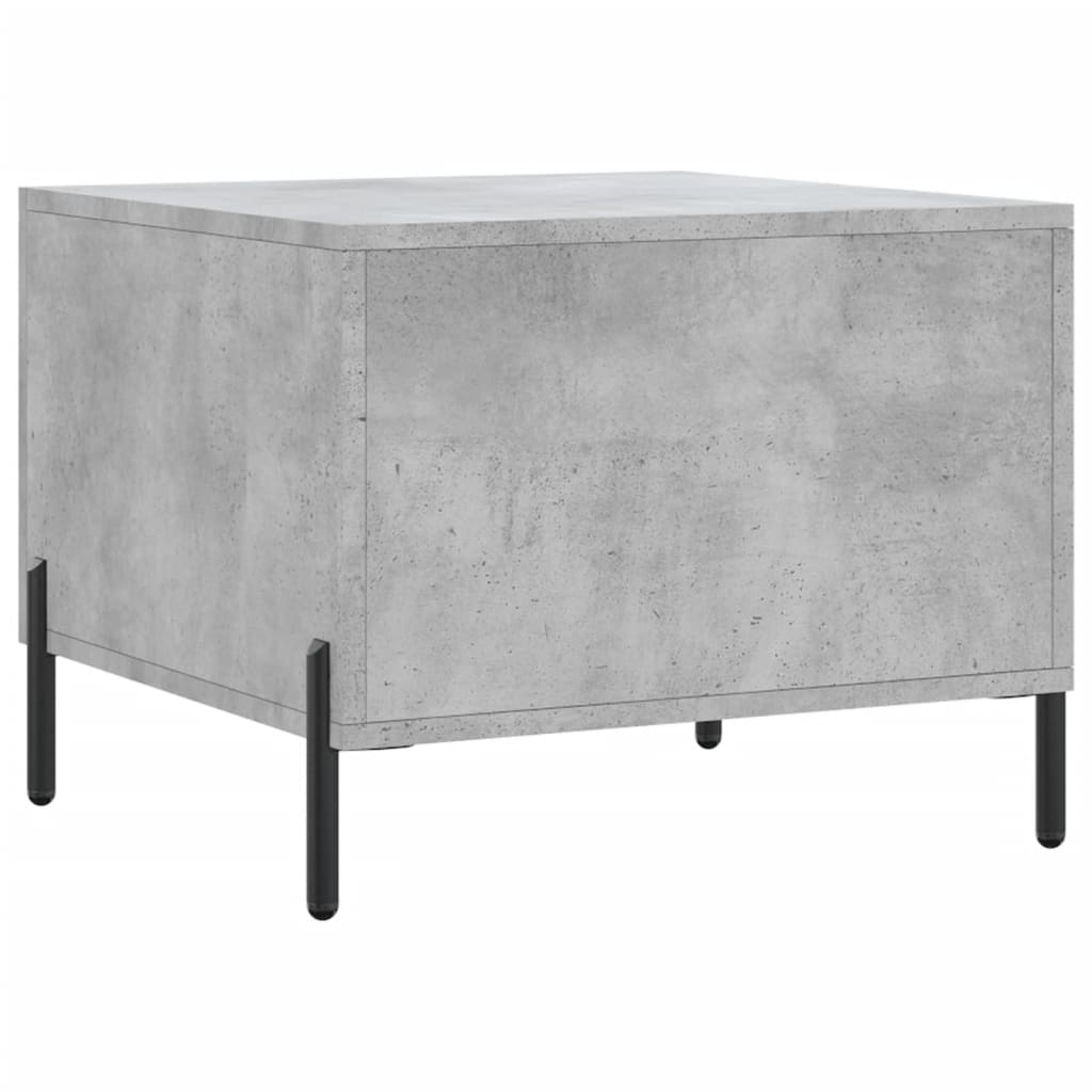 Stolići za kavu 2 kom Siva betona 50x50x40 cm konstruirano drvo