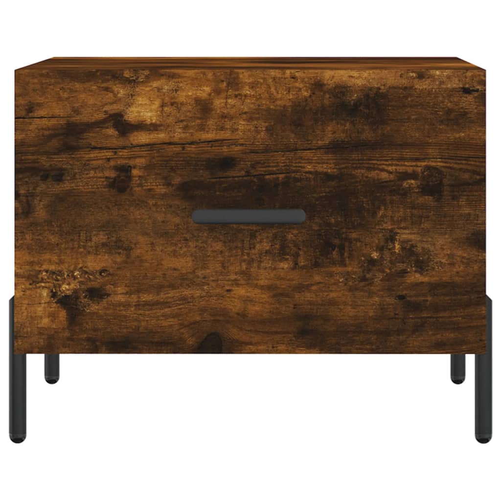 Stolić za kavu boja hrasta 50 x 50 x 40 cm konstruirano drvo
