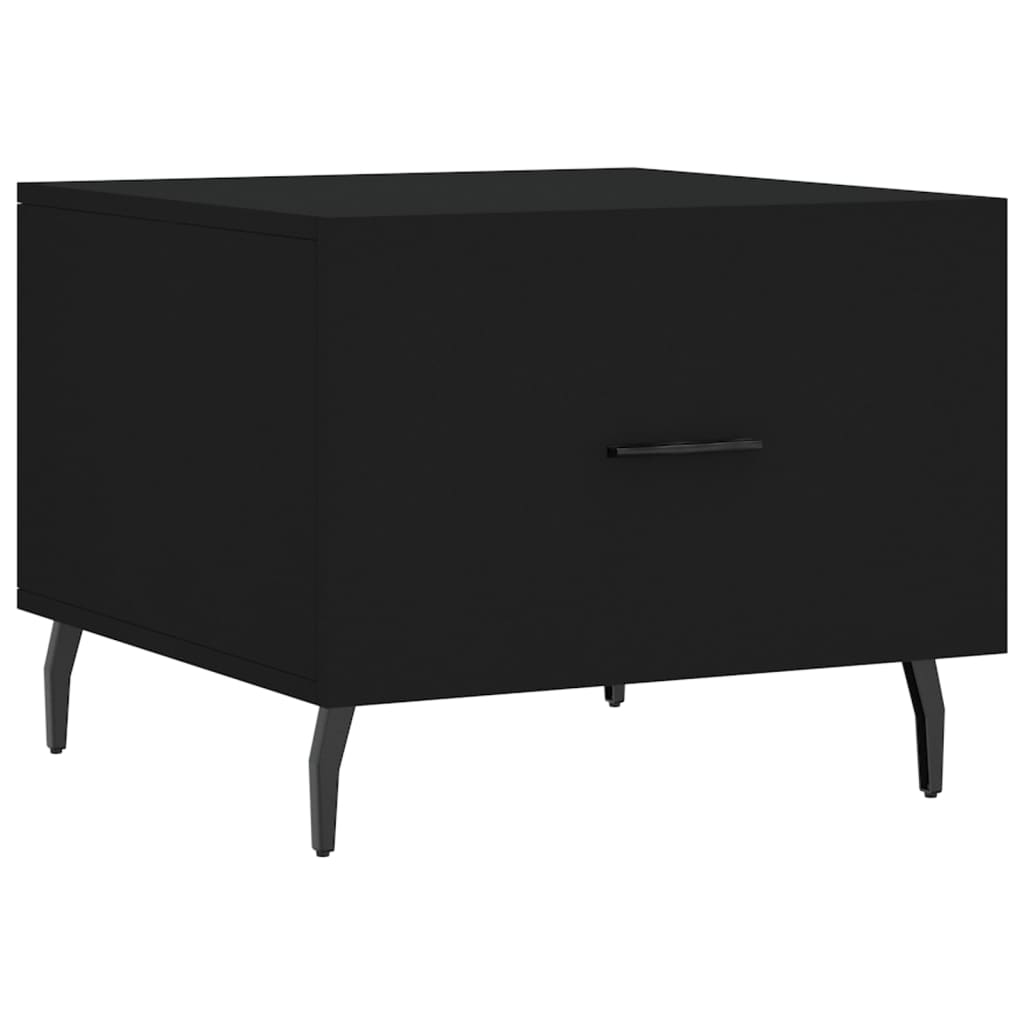 Stolići za kavu 2 kom crni 50x50x40 cm od konstruiranog drva