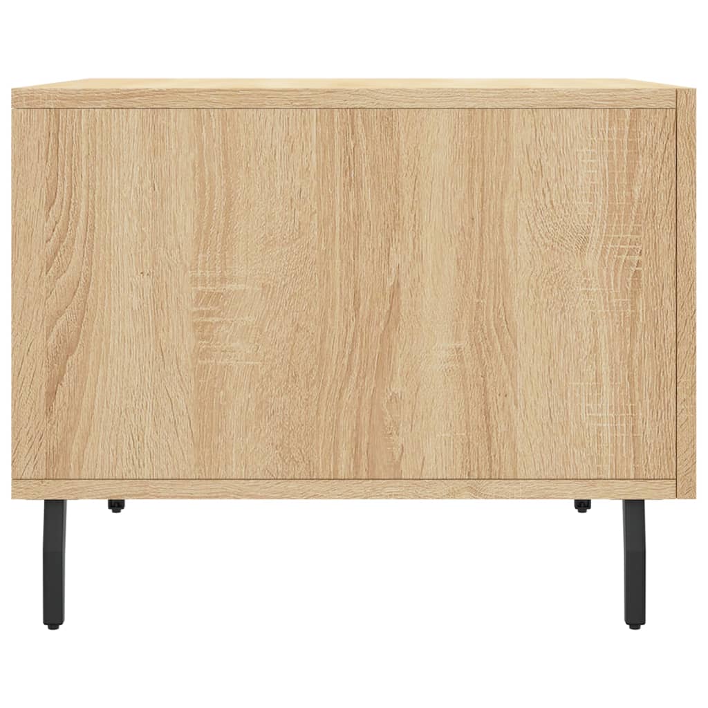 Stolić za kavu boja hrasta 50 x 50 x 40 cm konstruirano drvo