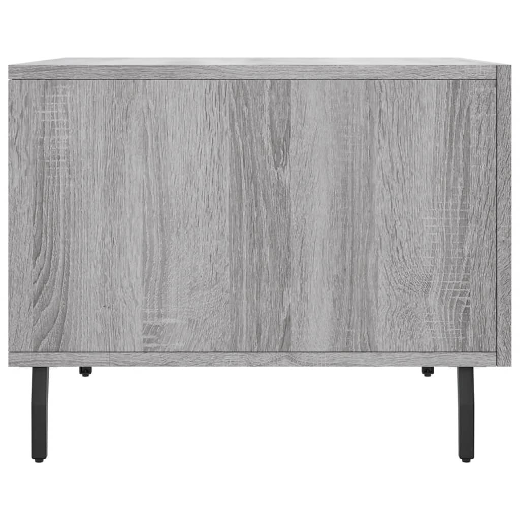 Stolići za kavu 2 kom boja hrast 50x50x40 cm konstruirano drvo
