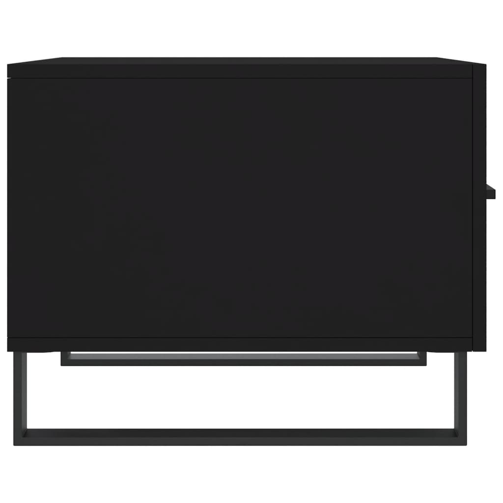 Stolići za kavu 2 kom crni 50x50x40 cm od konstruiranog drva