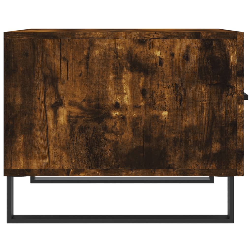 Stolići za kavu 2 kom boja hrasta 50x50x40 cm konstruirano drvo
