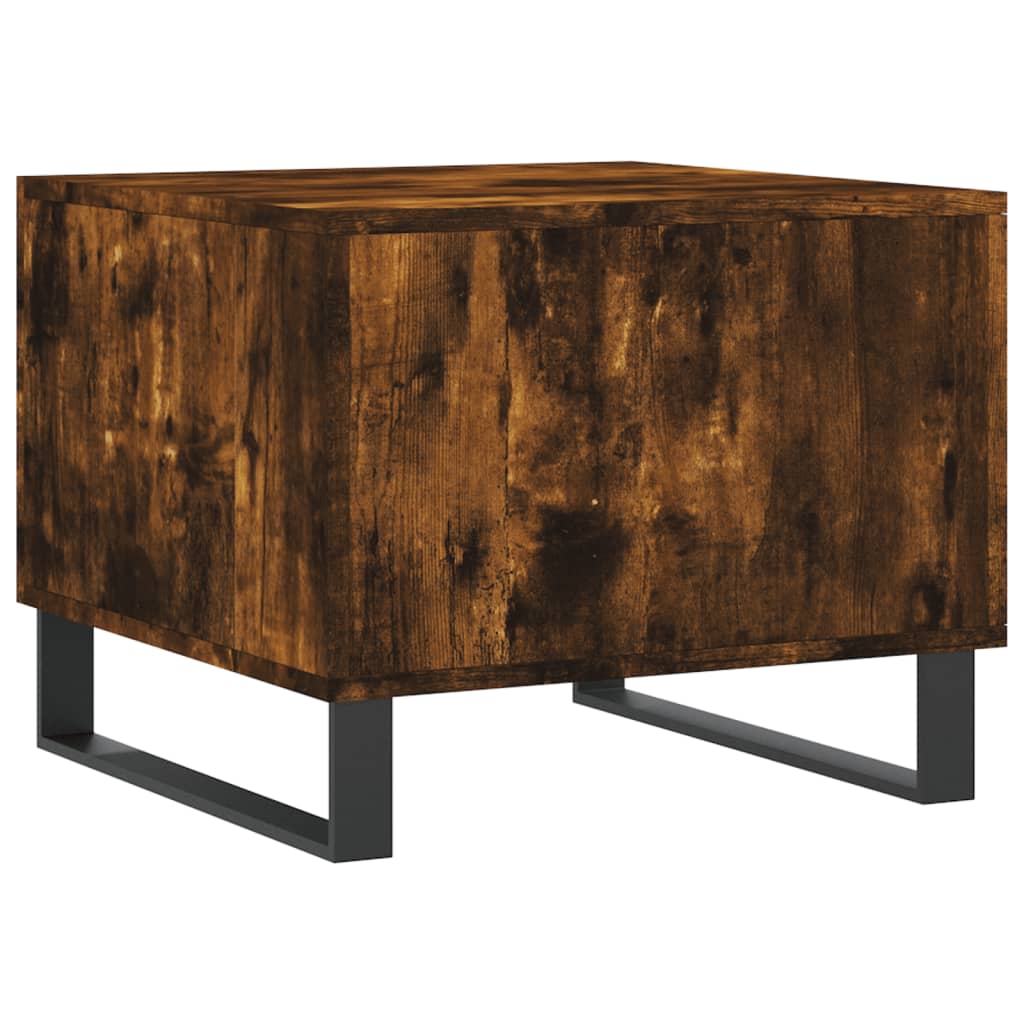 Stolići za kavu 2 kom boja hrasta 50x50x40 cm konstruirano drvo