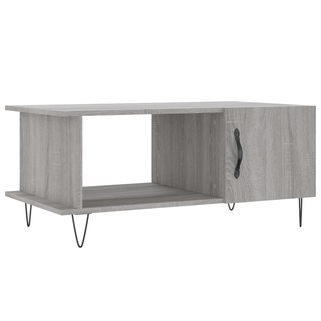 Stolić za kavu boja hrasta 90x50x40 cm konstruirano drvo