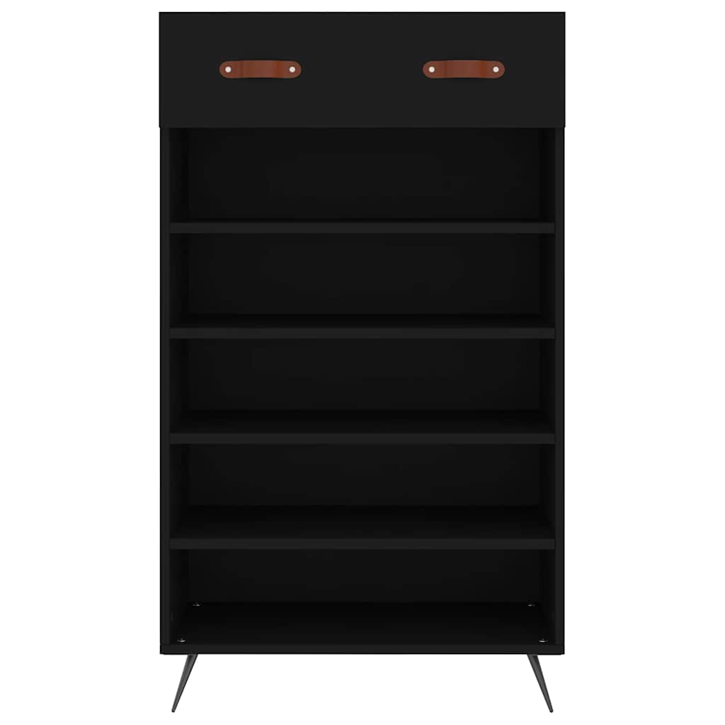 Ormarić za cipele crni 60 x 35 x 105 cm od konstruiranog drva