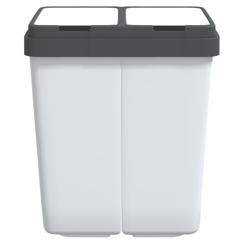 Dvostruka kanta bijela 2 x 25 L
