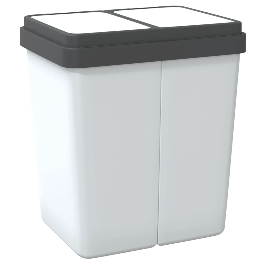 Dvostruka kanta bijela 2 x 25 L