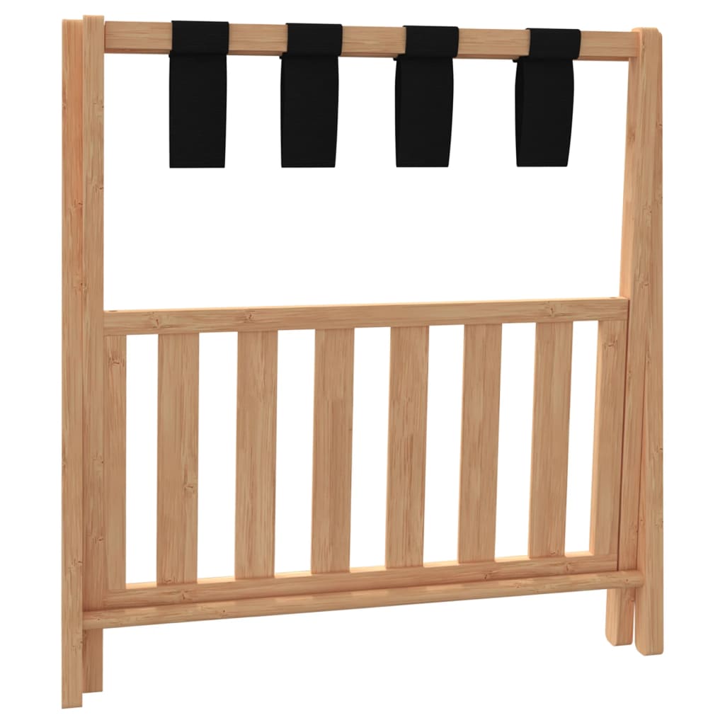 Stalak za prtljagu 68 x 38 x 58 cm od bambusa