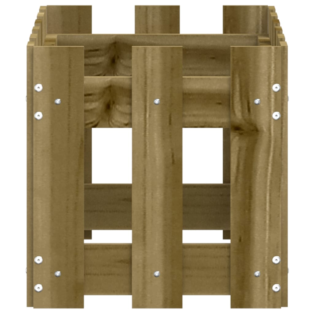 Vrtna sadilica s izgledom 60x30x30 cm impregnirana borovina