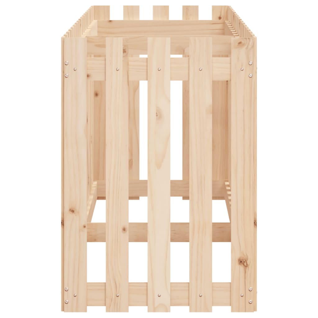 Povišena vrtna gredica 200x50x70 cm od masivne borovine
