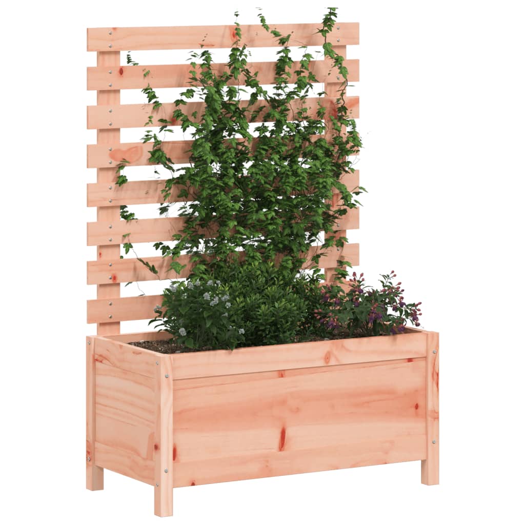 Vrtna sadilica sa stalkom 79x39,5x114 cm od masivne duglazije
