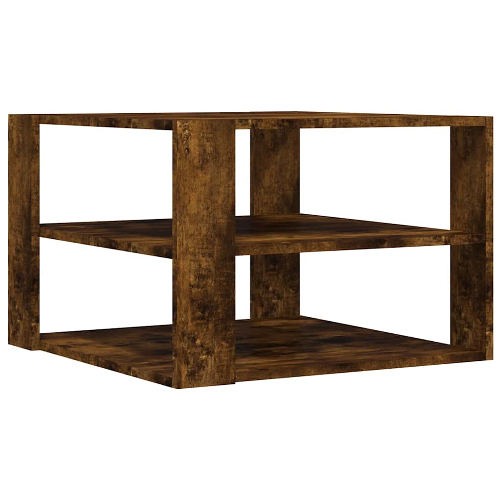 Stolić za kavu boja hrasta 58x58x40 cm konstruirano drvo