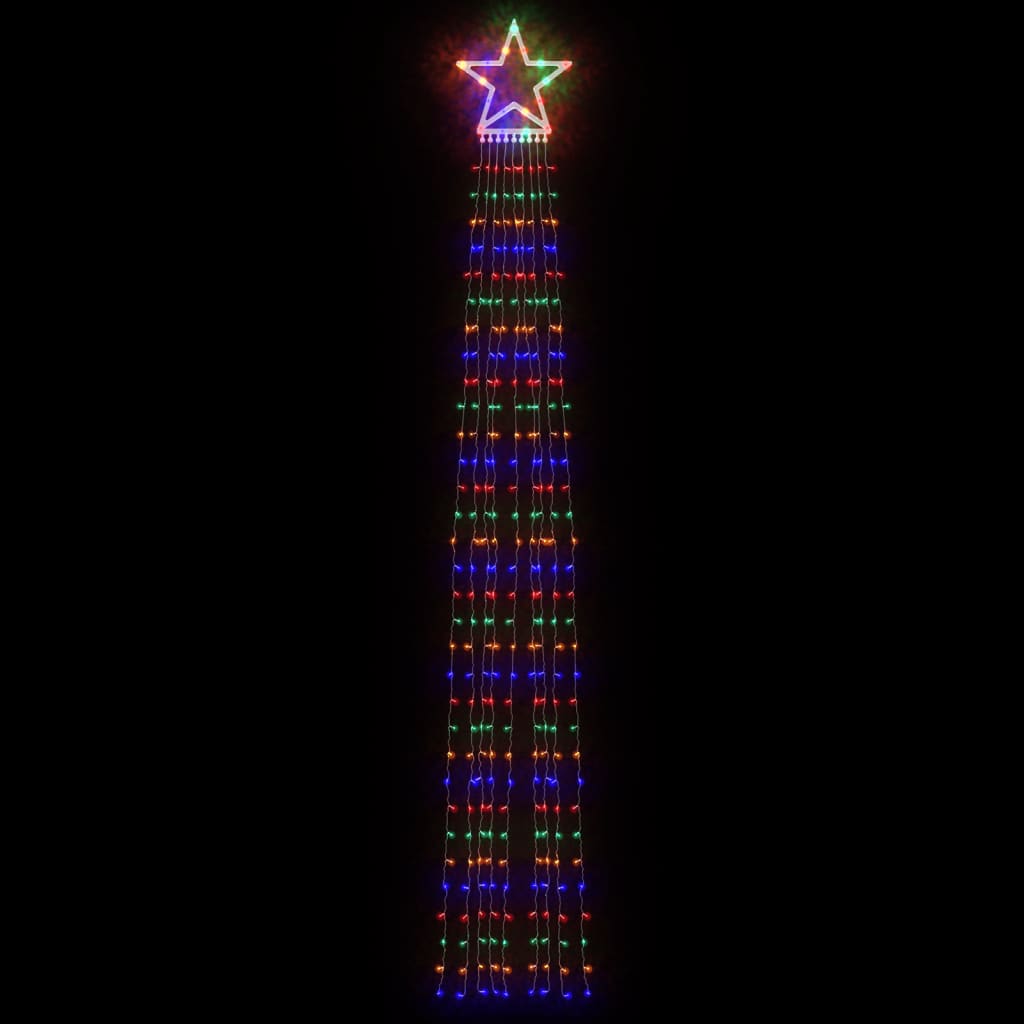 Svjetlo za božićno drvce 320 LED šarene 375 cm