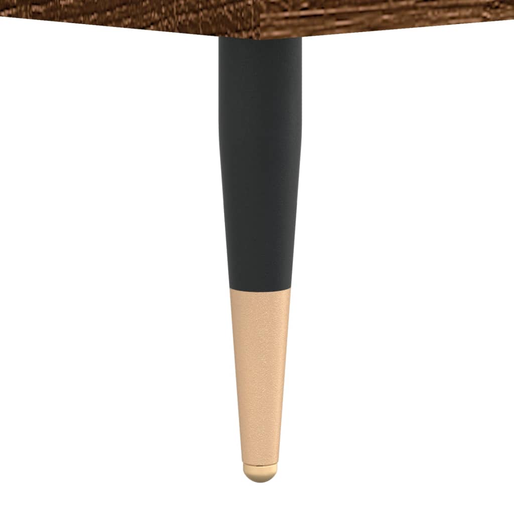 Stolić za kavu smeđa boja hrasta 90x60x35 cm konstruirano drvo