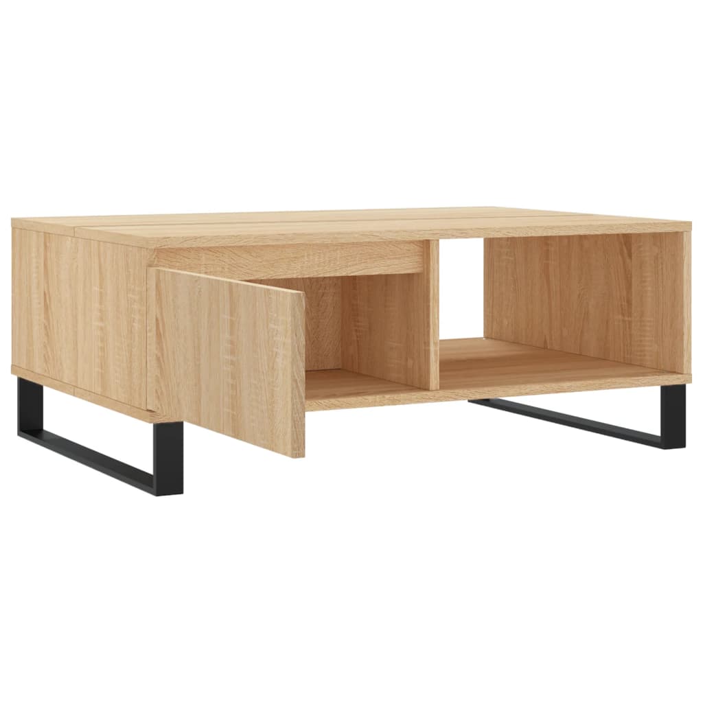 Stolić za kavu boja hrasta sonome 90x60x35 cm konstruirano drvo