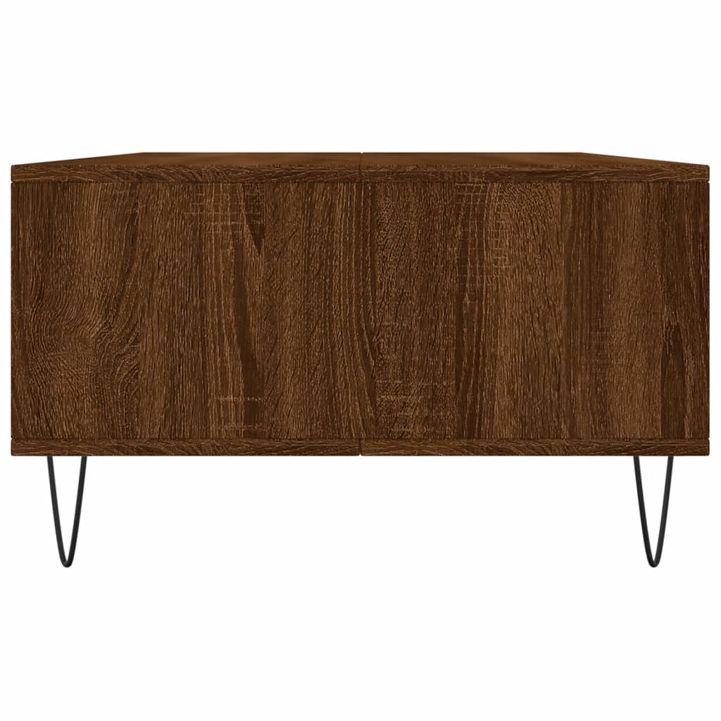 Stolić za kavu boja hrasta 104 x 60 x 35 cm konstruirano drvo
