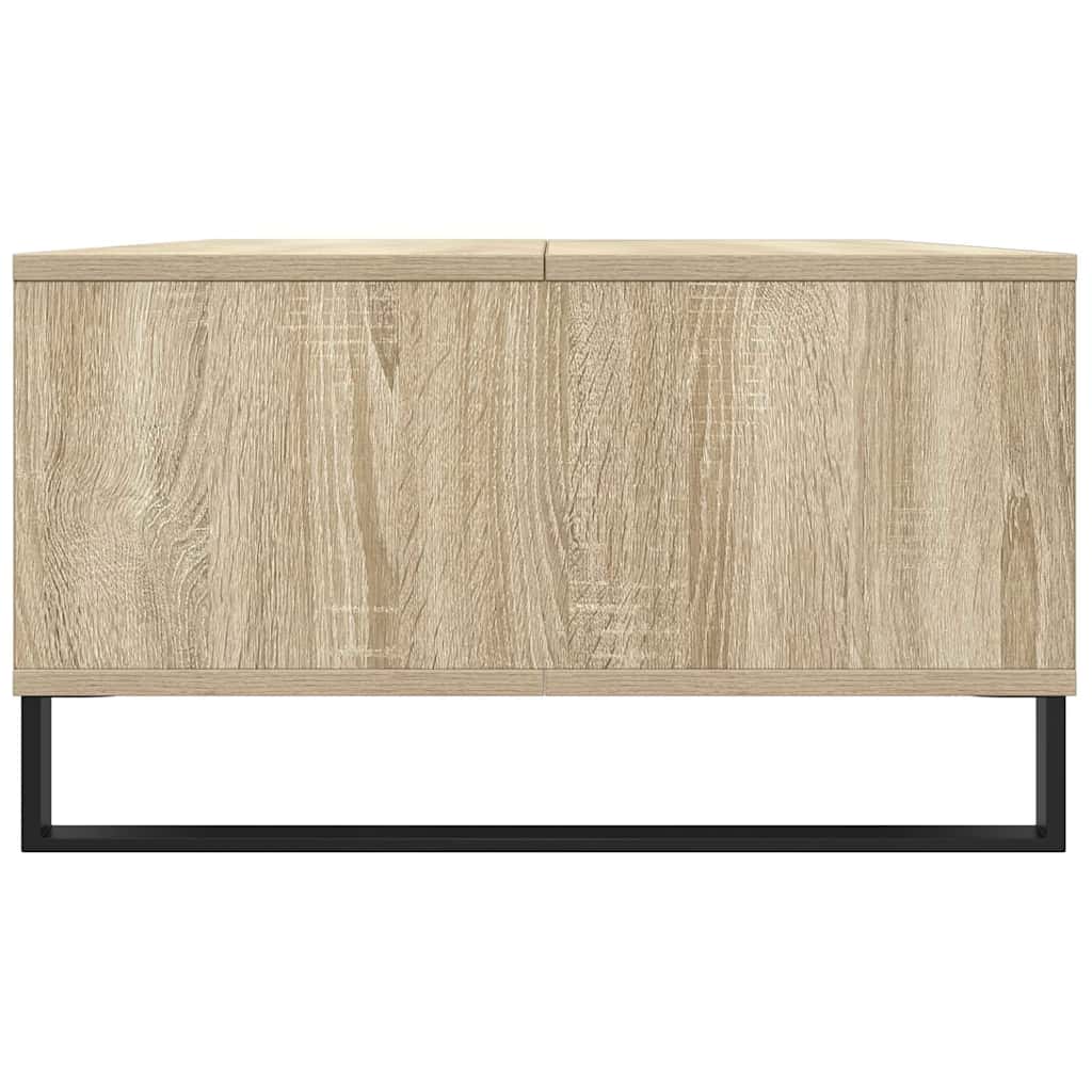 Stolić za kavu boja hrasta 104 x 60 x 35 cm konstruirano drvo