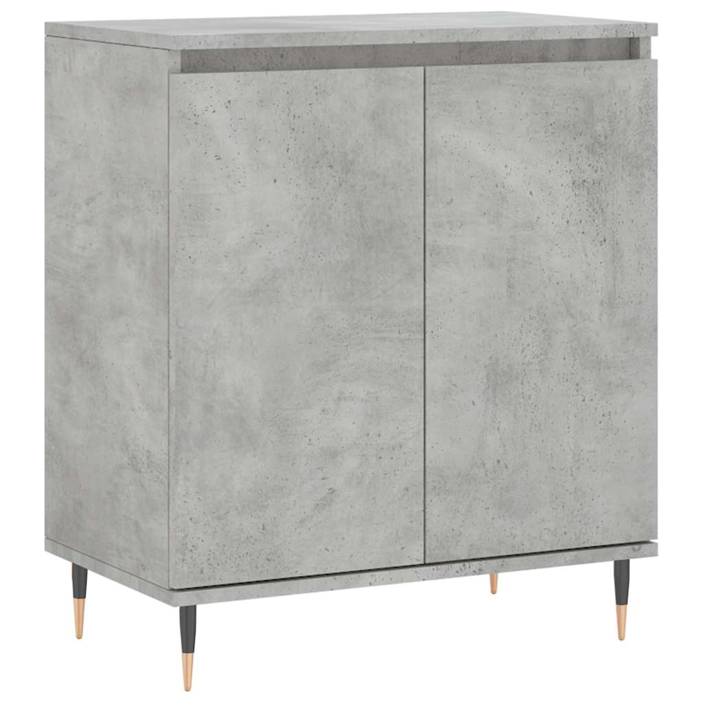 Komoda siva boja betona 60x35x70 cm od konstruiranog drva