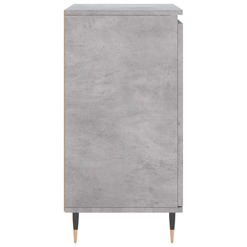 Komoda siva boja betona 60x35x70 cm od konstruiranog drva