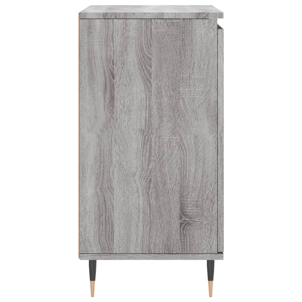 Komoda sivog hrasta sonome 60x35x70 cm od konstruiranog drva