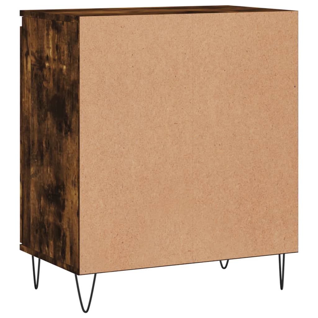 Komoda boja dimljenog hrasta 60 x 35 x 70 cm konstruirano drvo