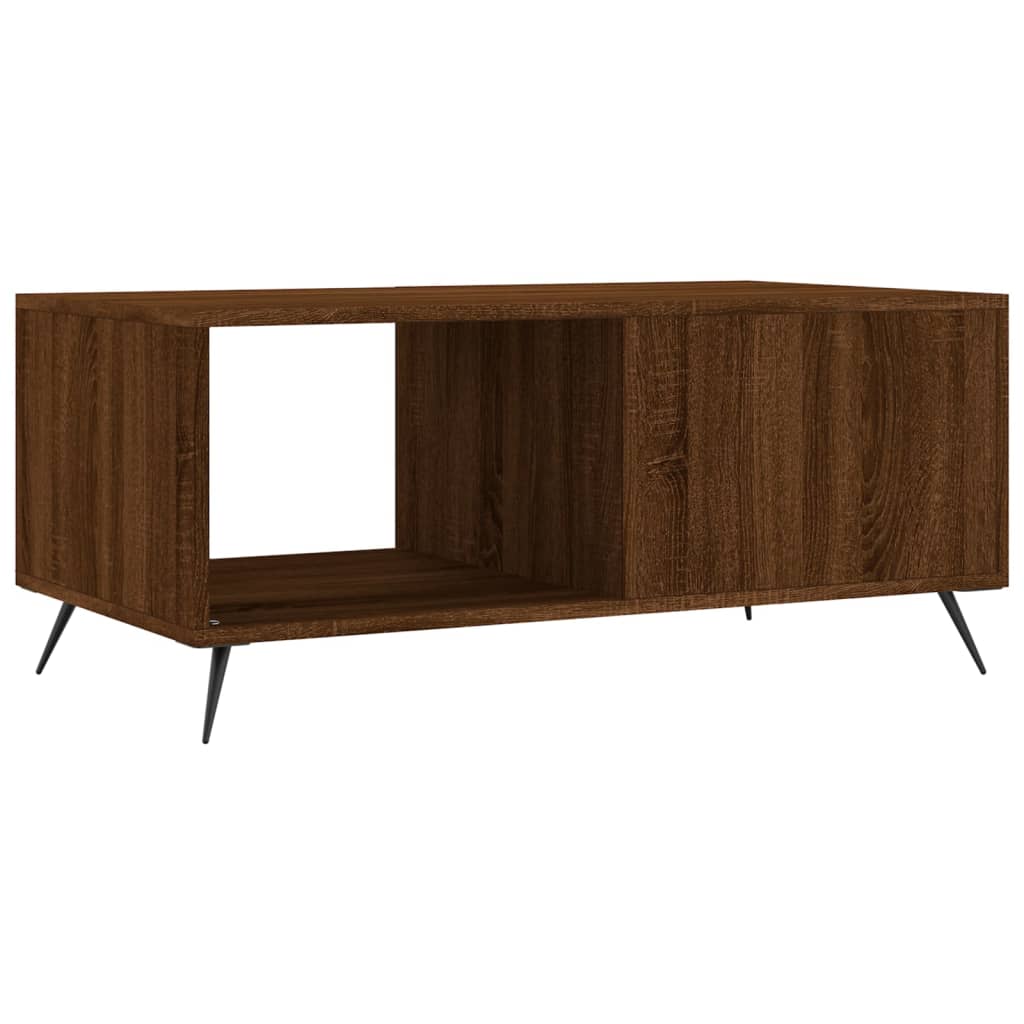 Stolić za kavu Smeđa hrasta 90x50x40 cm konstruirano drvo