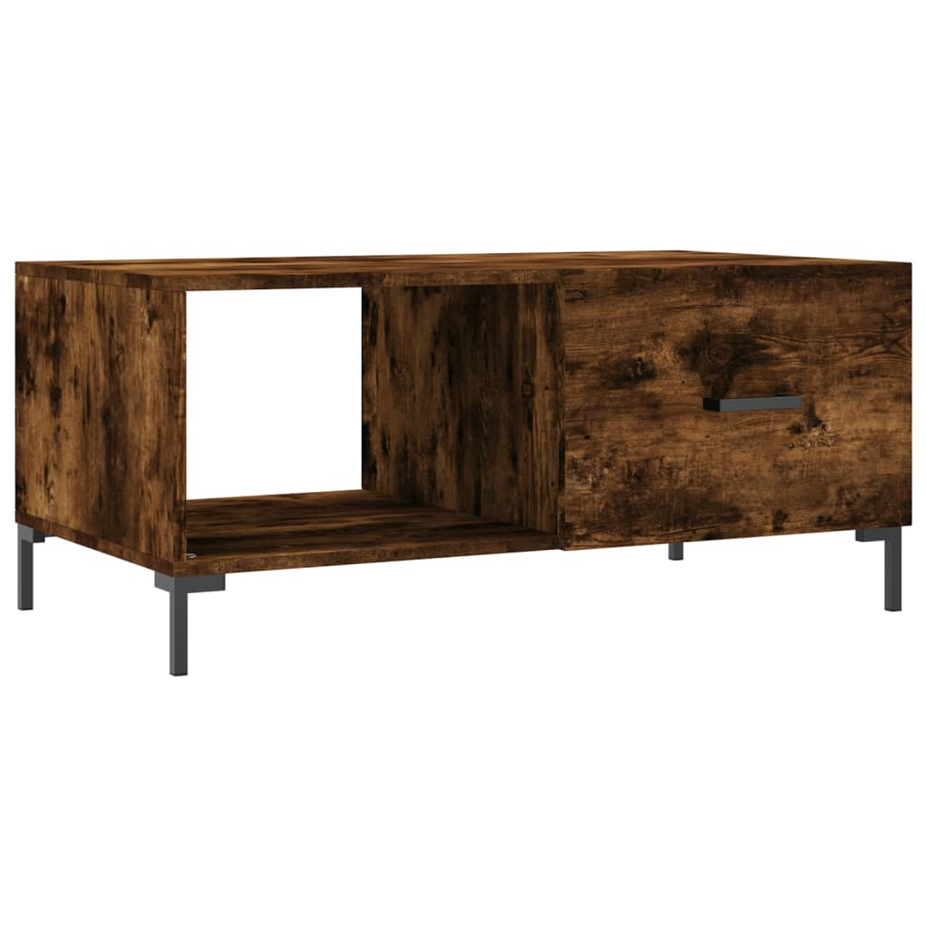 Stolić za kavu boja hrasta 90x50x40 cm konstruirano drvo