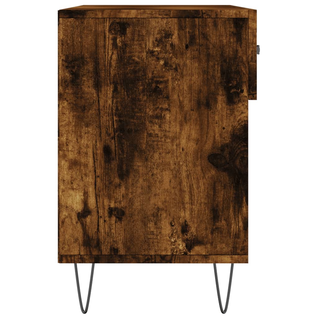 Klupa za cipele boja hrasta 102 x 35 x 55 cm konstruirano drvo