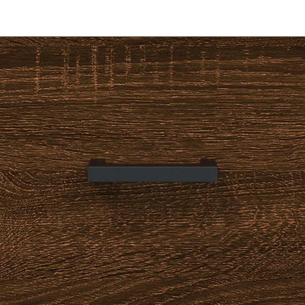 Klupa za cipele smeđa boja hrasta 102x35x55cm konstruirano drvo