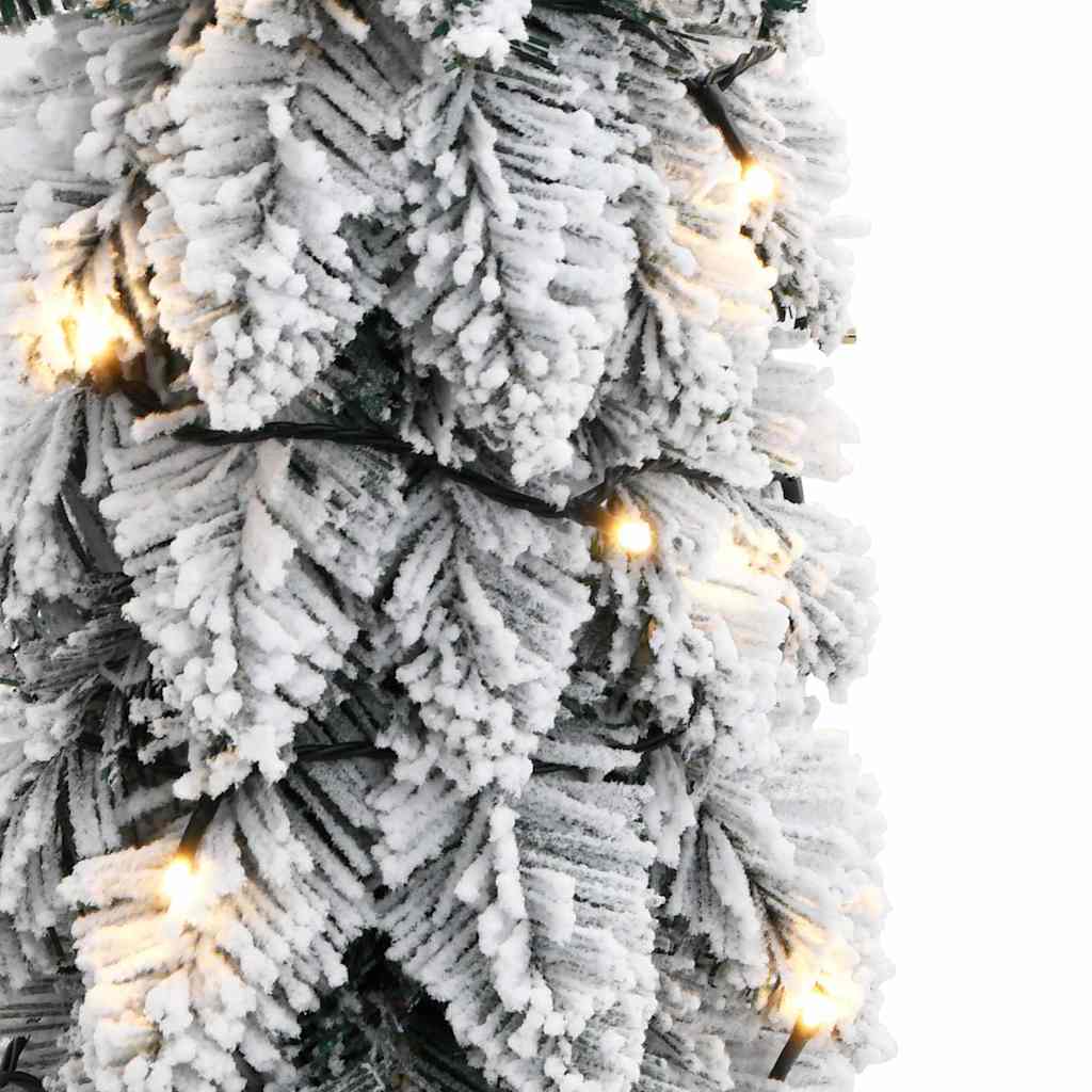 Umjetno osvijetljeno božićno drvce s 45 LED i snijegom 90 cm