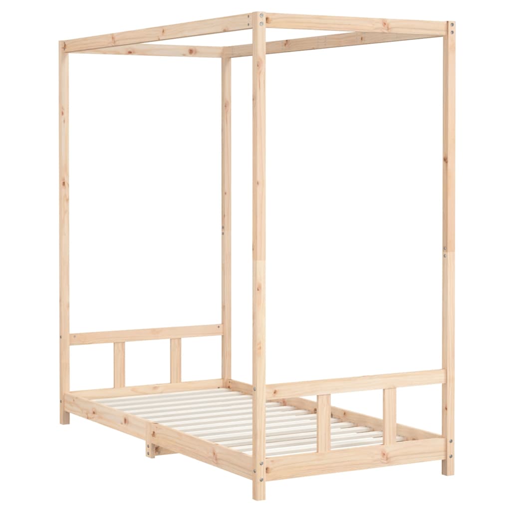 Okvir za dječji krevet 90 x 190 cm od masivne borovine