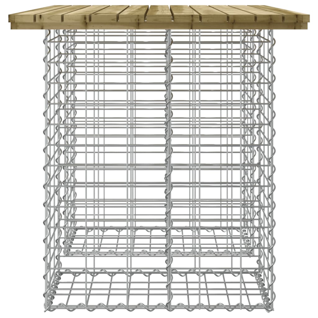 Vrtni stol Gabion Dizajn 100x70x72 cm Impregnirano drvo Bor