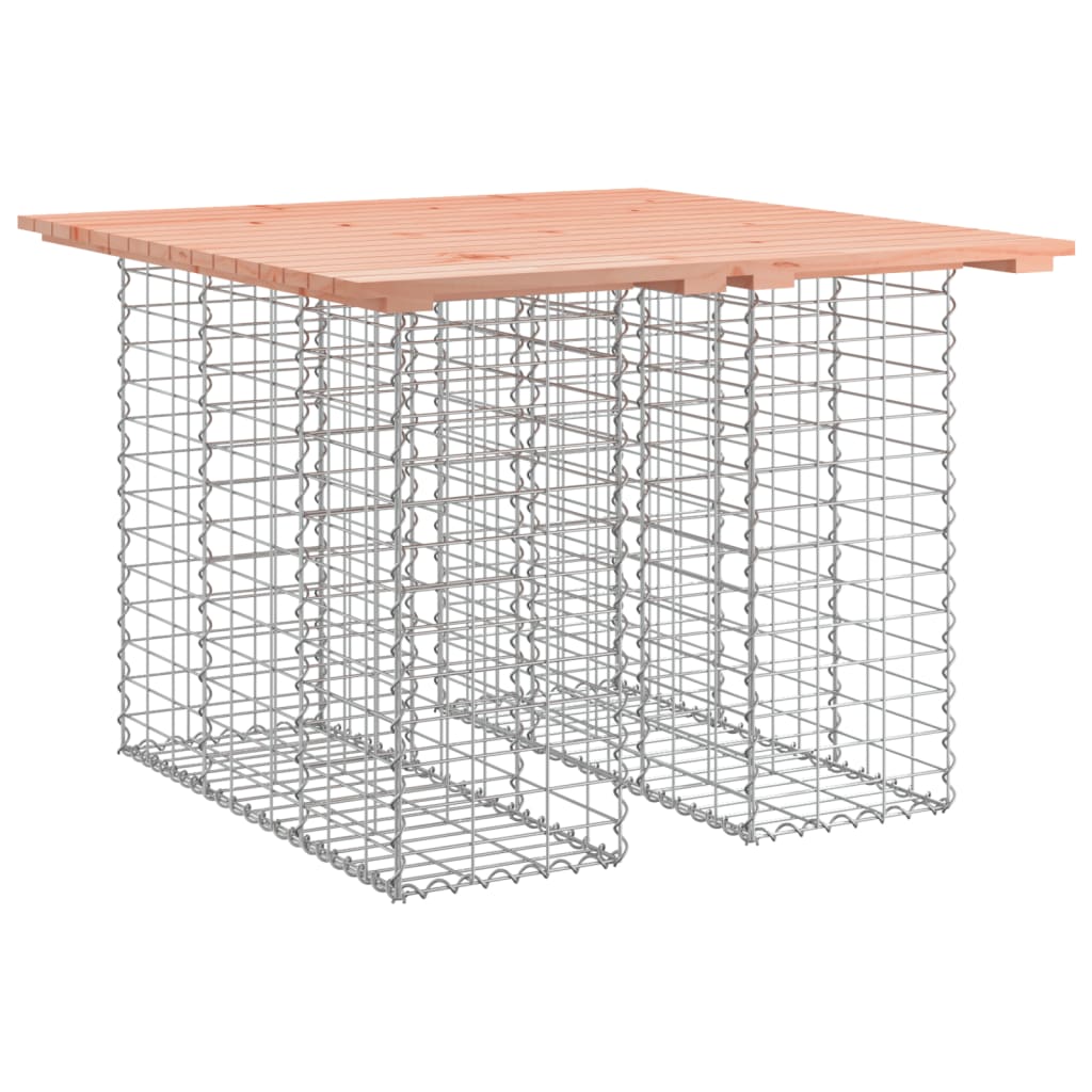 Vrtni stol, gabion dizajn, 100x102x72 cm, masivno drvo, douglas