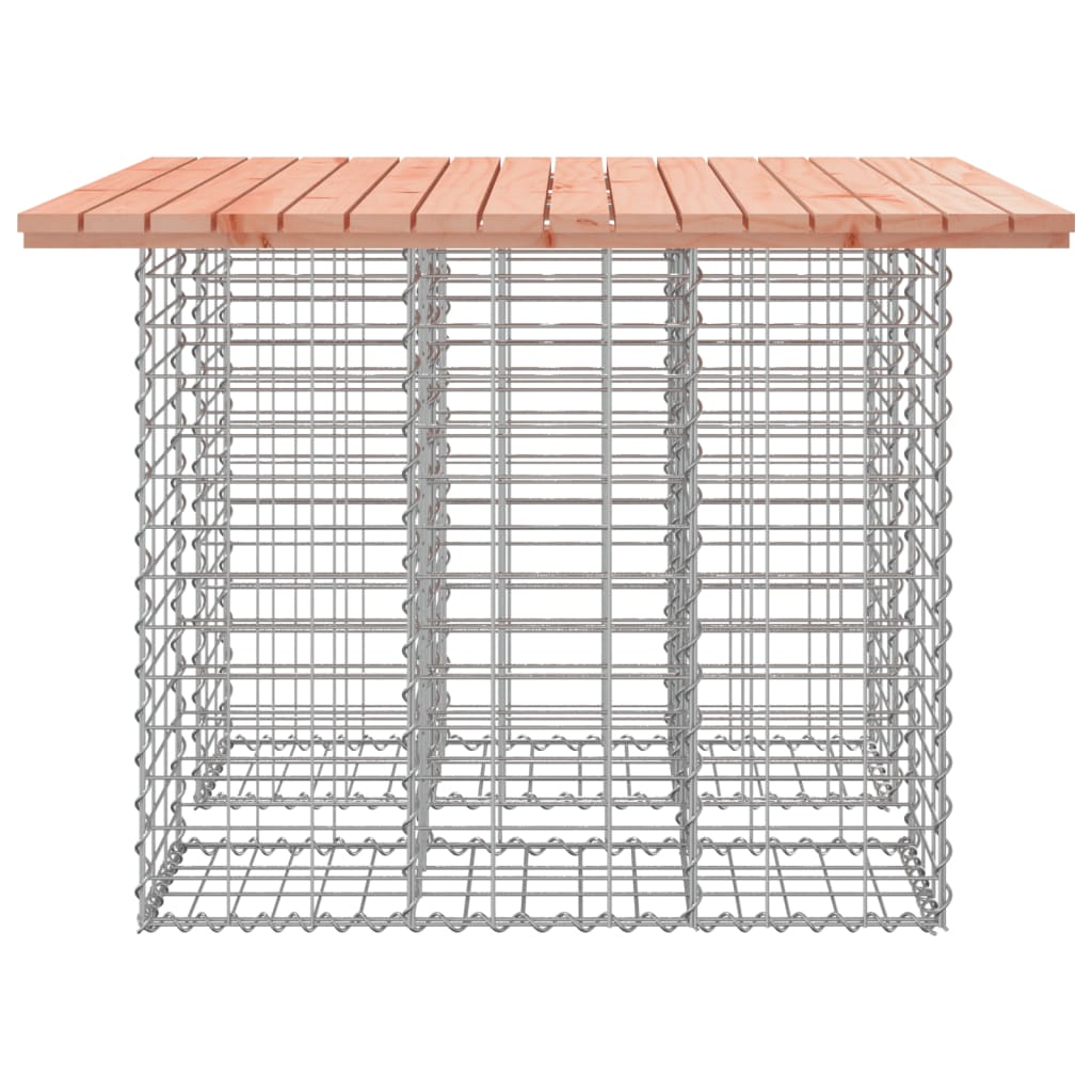Vrtni stol, gabion dizajn, 100x102x72 cm, masivno drvo, douglas