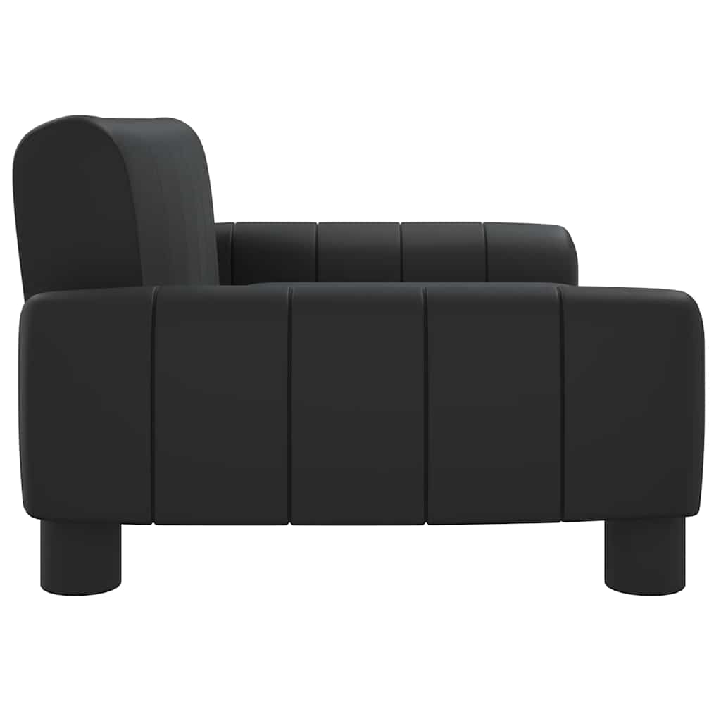 Dječja fotelja crna 70x45x30 cm od Umjetna koža