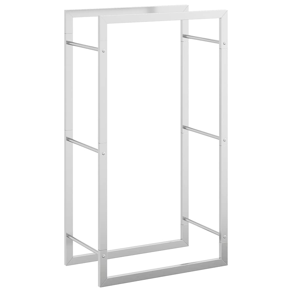 Stalak za drva za ogrjev 50x28x94 cm od nehrđajućeg čelika